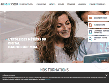 Tablet Screenshot of mydigitalschool.com